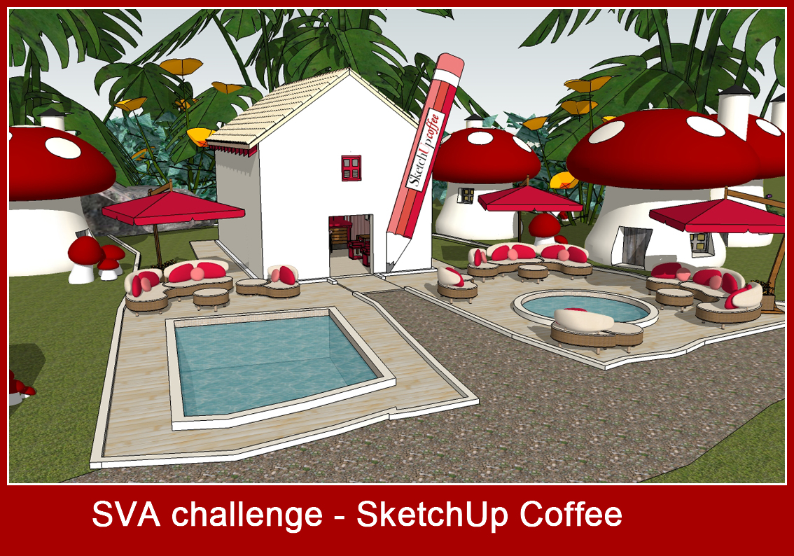 SKETCHUP TEXTURE CHALLENGE SKETCHUP TEXTURE MAY 2012