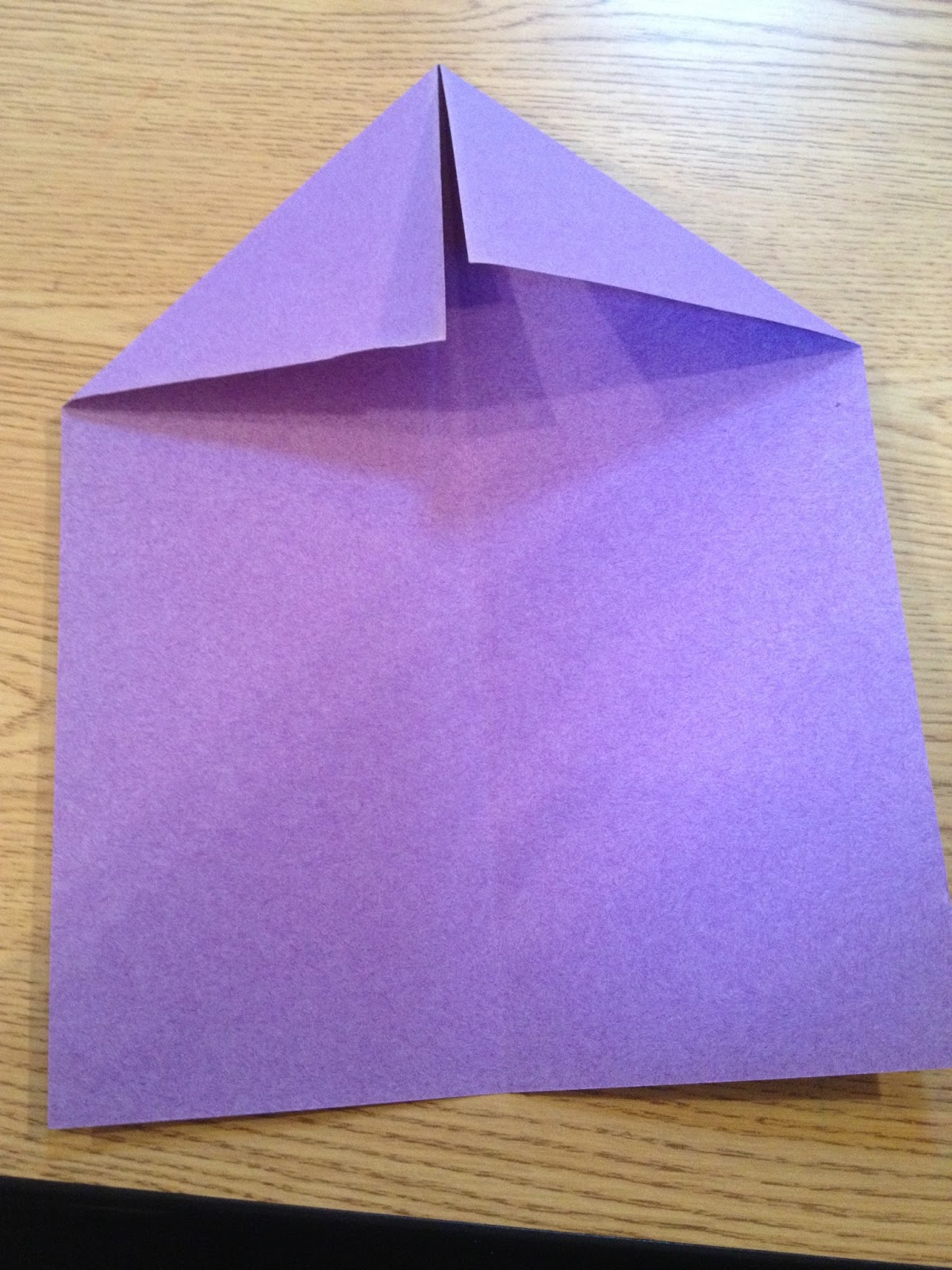 Evergreen Montessori House: Simple Origami Envelope