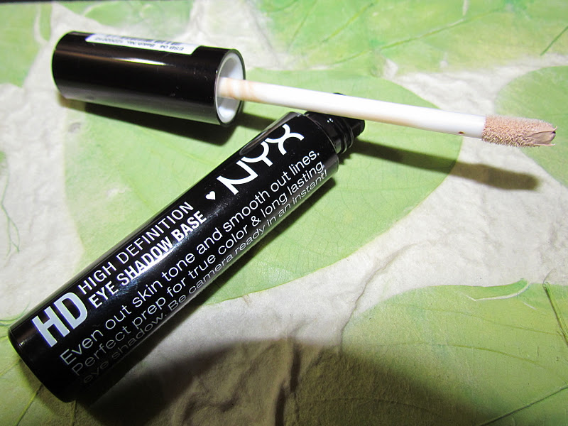 Indian Beauty Central NYX High Definition Eye Sahdow Base Review and swatches