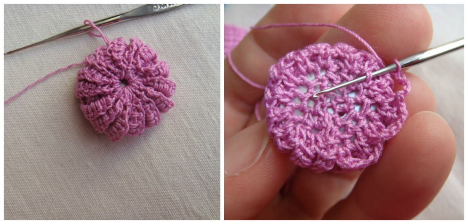 Ergahandmade Crochet Flower (Colorful Crochet Top With Flowers