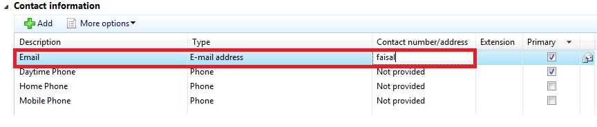 Ax dynamics 365 library daxture inc how to validate email and url through x 