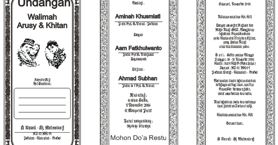 Download Undangan Pernikahan Rokok