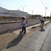 Limpia en Ciudad Juárez la acequia del infonavit Casas Grandes