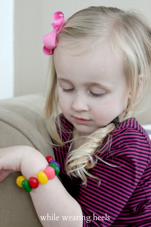 While Wearing Heels Jelly Bean Jewelry