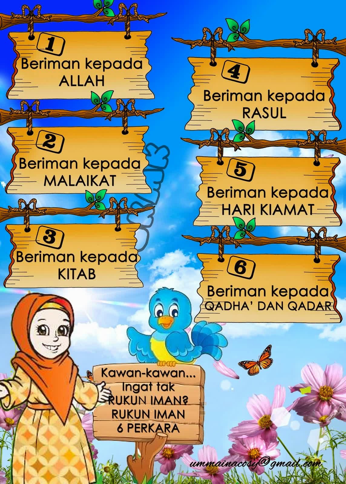 5 Rukun Islam Dan 6 Rukun Iman Serta Penjelasannya - Bilik Berita dan