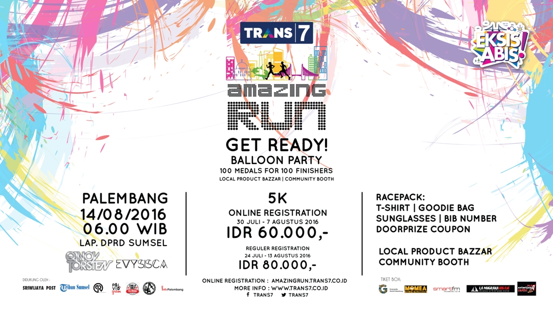 🔍 Trans7 Amazing Run - Palembang