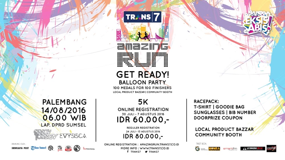 Trans7 Amazing Run - Palembang