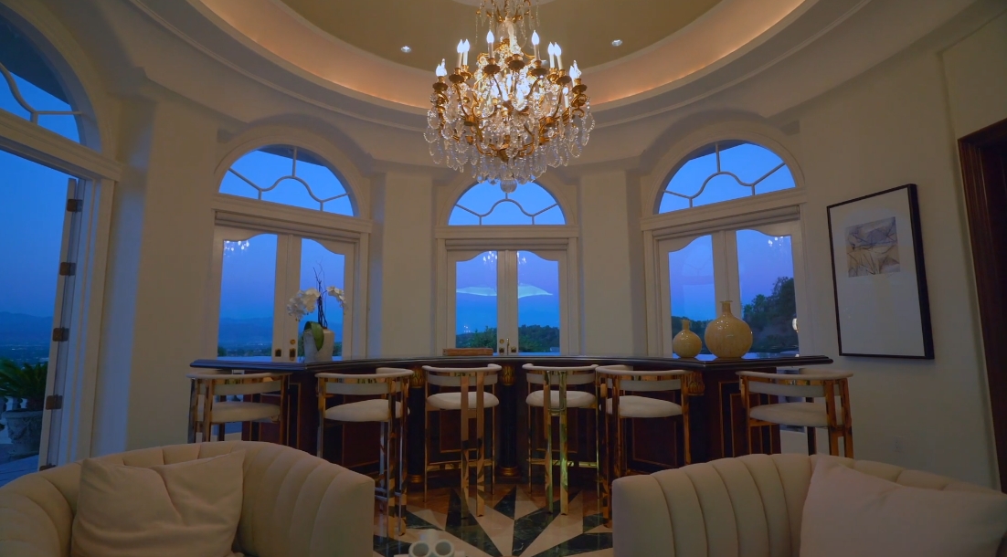 59 Interior Design Photos vs. Tour 3431 Caribeth Dr, Encino, CA Luxury Mansion