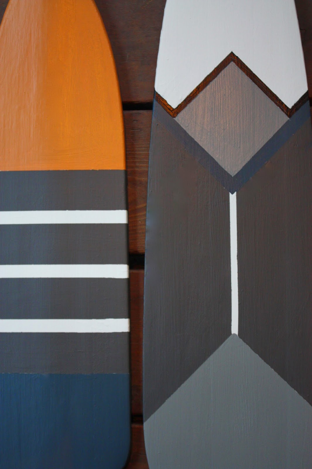 My Sweet Savannah thrifty thursday{painted canoe paddles}