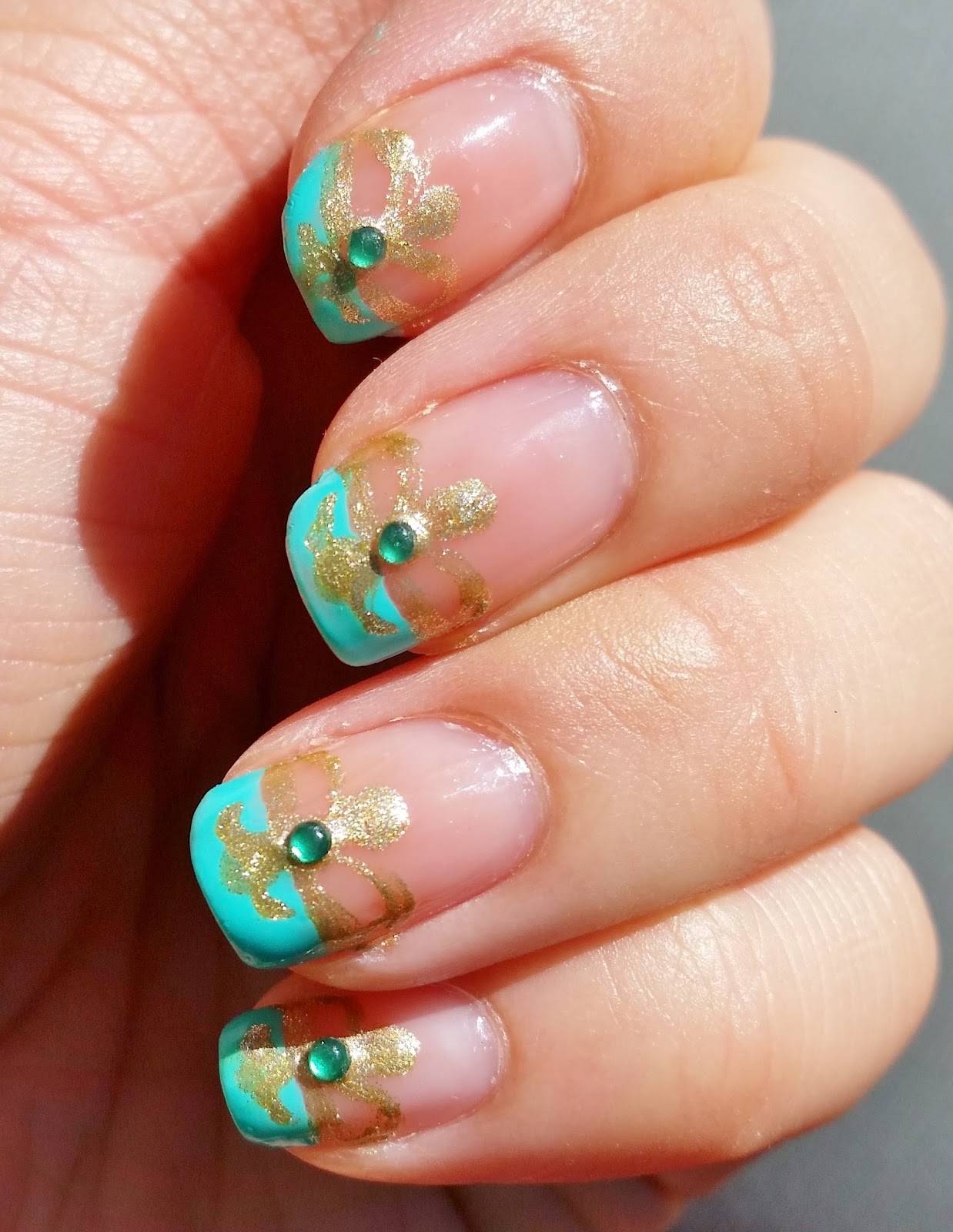 Beauty in Everyday Life: Disney Princess Series Nail Art: Aladdin 