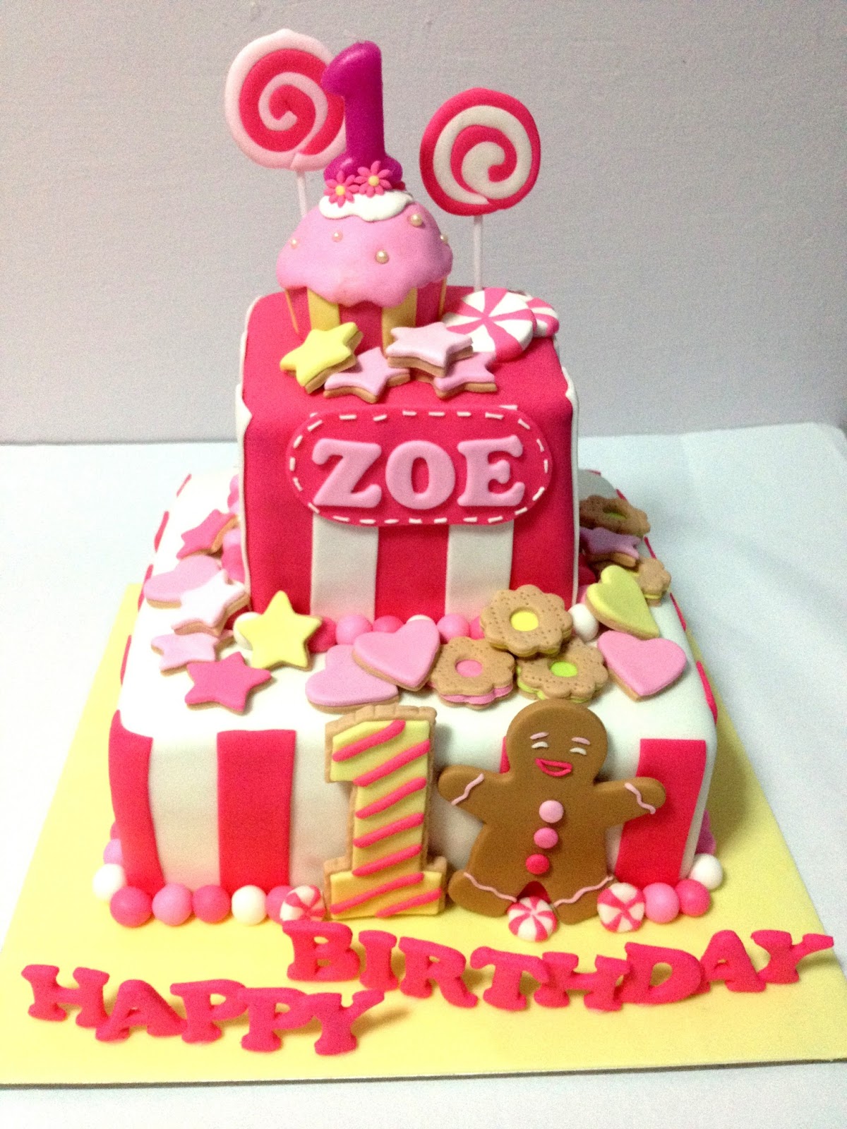 Happy St Birthday Cake With Name And Photo Happy St Birthday Cake With Name And Photo