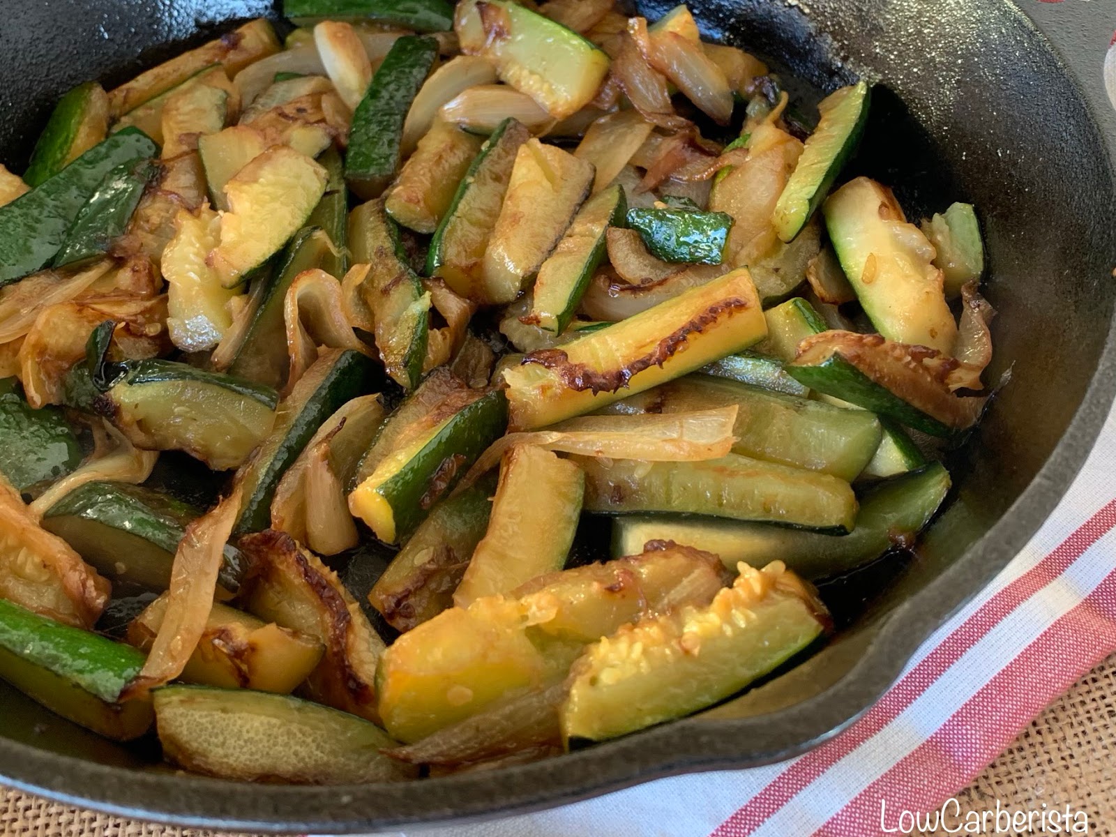 Sauteed Zucchini & Onions