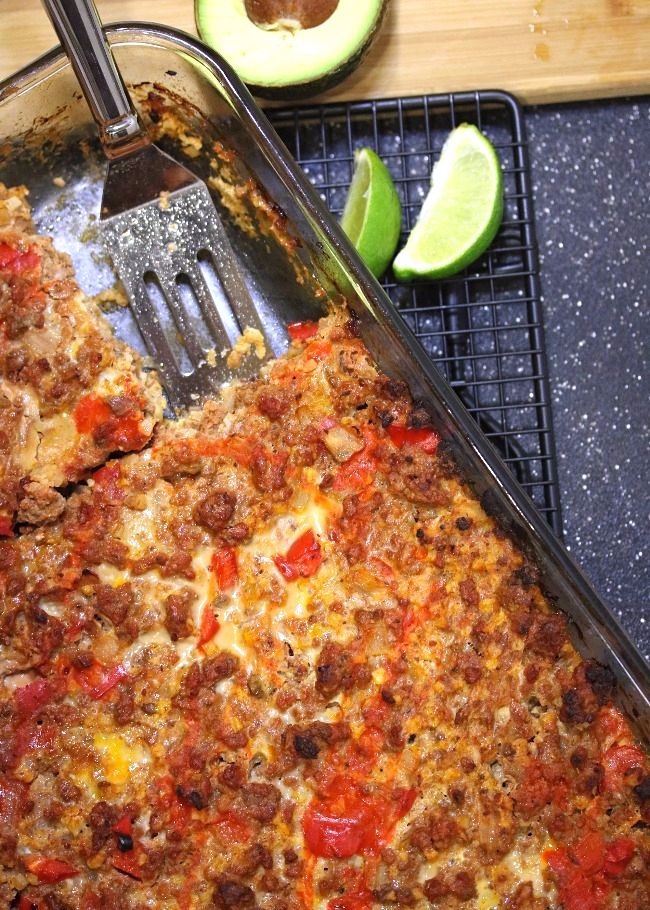 Just Jessie B Beef Enchilada Bake Paleo, Keto, Whole30
