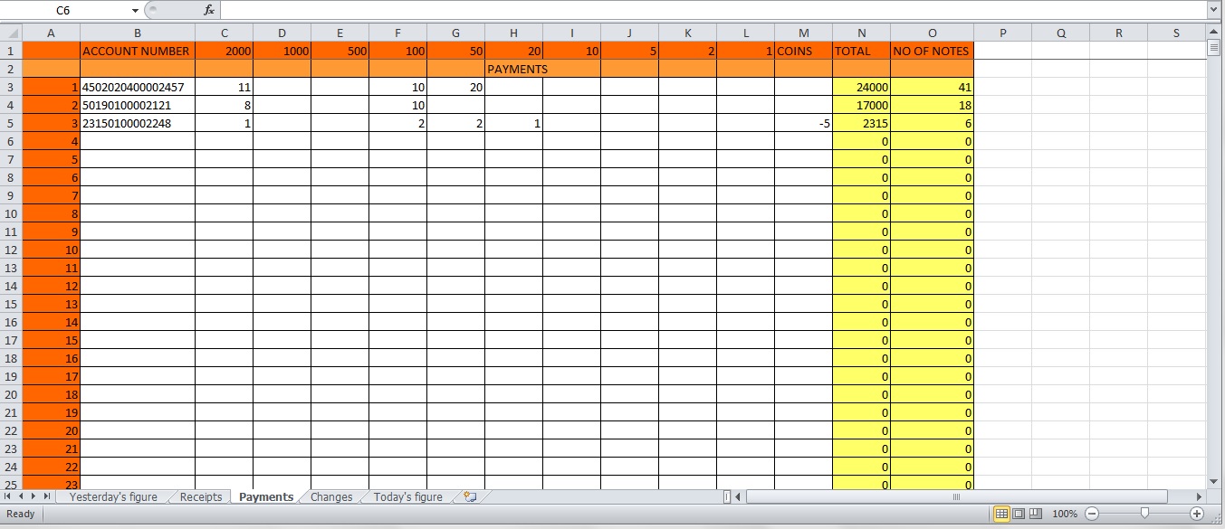 cash tally master simple