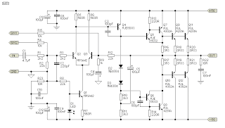 300W Subwoofer Power Amplifier Wiring Diagram