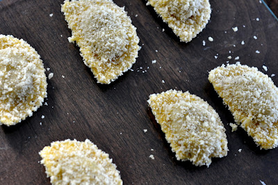 Breaded Roasted Butternut Squash Agnolotti - Photo by Michelle Judd of Taste As You Go