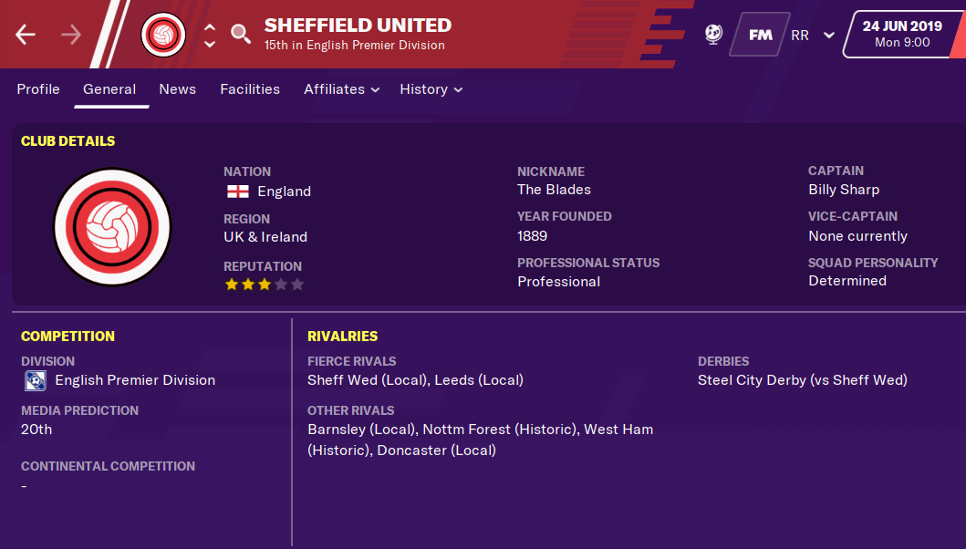 FM20 Team Guide - Sheffield United 