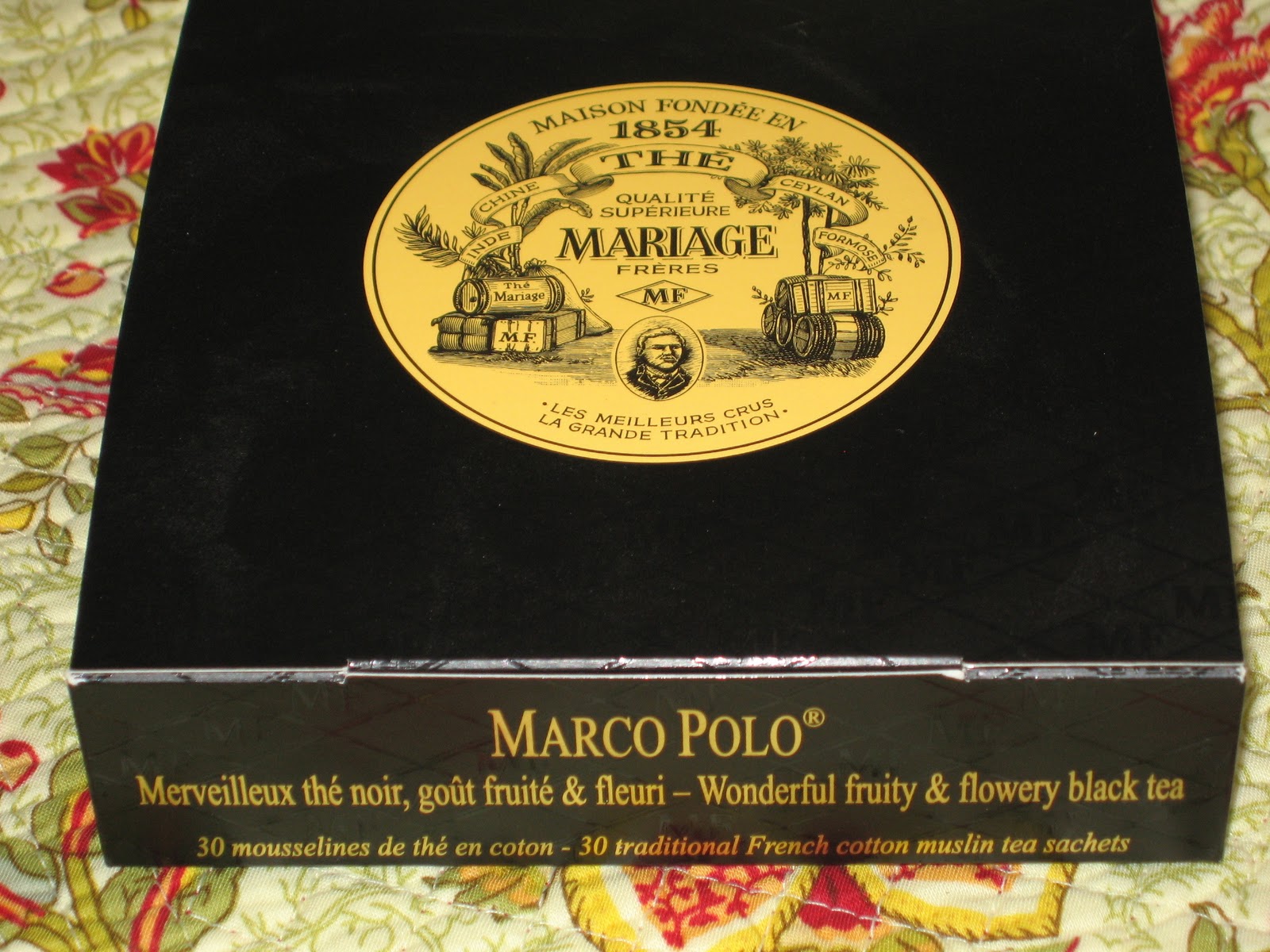 The beauty of French tea...