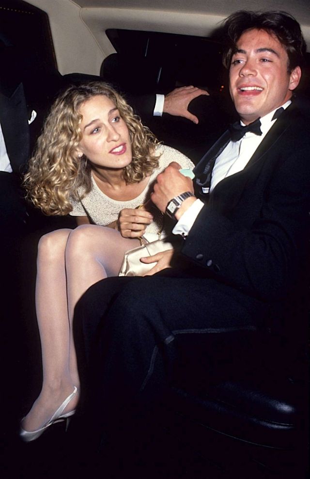 20 Vintage Photos of Sarah Jessica Parker and Robert Downey Jr., One of the Hottest Couples in