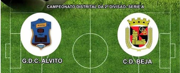 |2ª Divisão Distrital| Série A - 5ª jornada - GDC Alvito 4-1 CD Beja