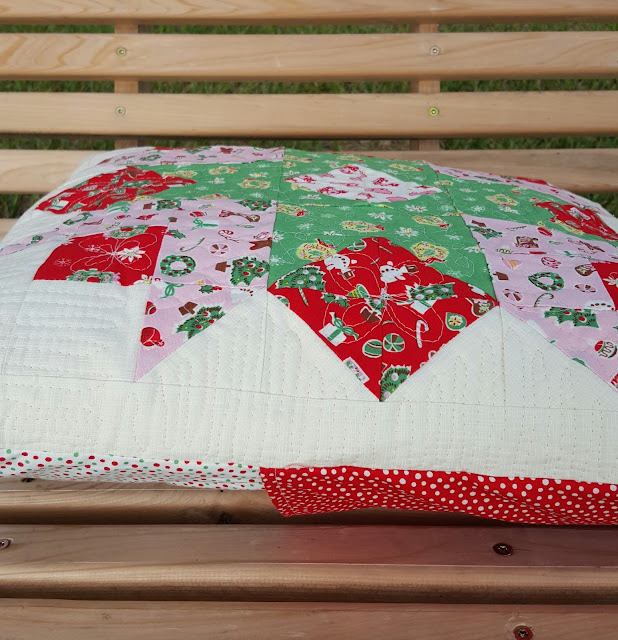 Little Joys Christmas Starlet Pillow by Heidi Staples from Sew Organized for the Busy Girl