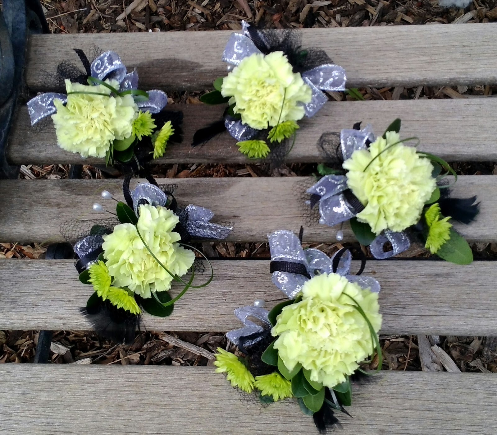 Becky's Blossoms Green Envy Wedding