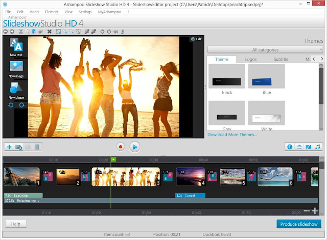 Ashampoo Slideshow Studio 2017 Full İndir 1