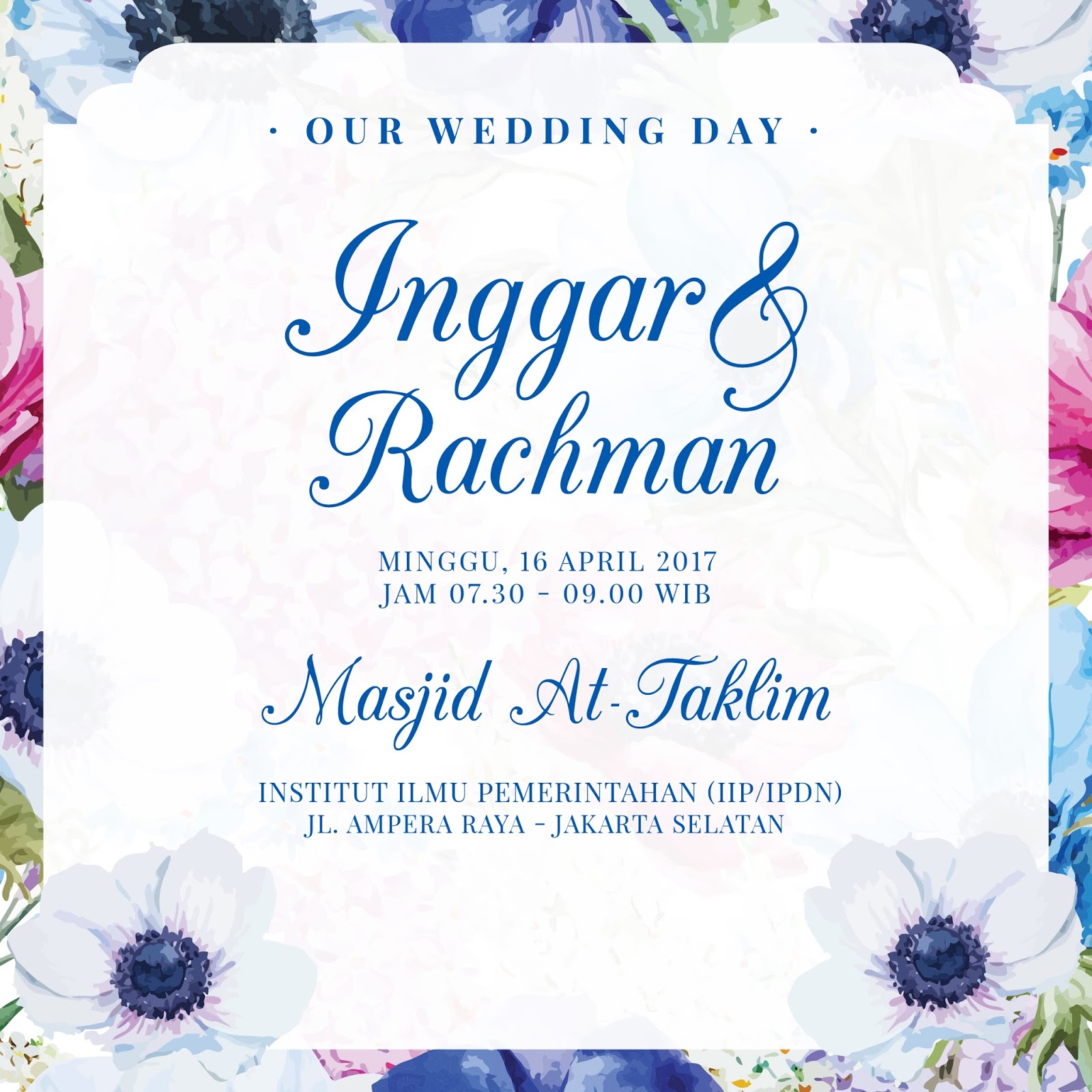 Referensi Susunan Acara Akad Nikah - Assalamualaikum