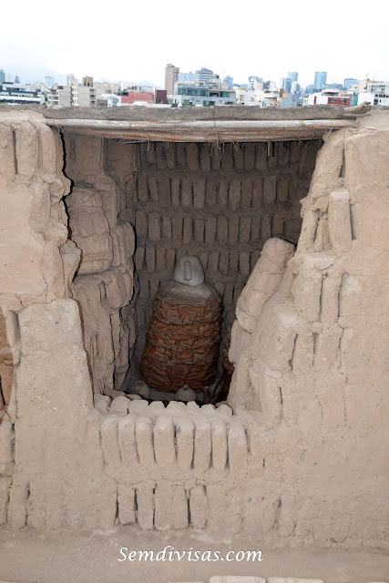 Sitio Arqueológico Huaca Pucllana - Lima Peru - semdivisas.com