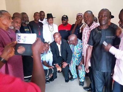 1a Video: Chants of Igwe rent the air as IPOB leader, Nnamdi Kanu, visits Port Harcourt