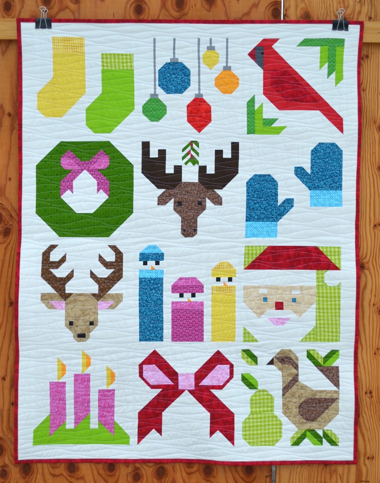 Sew Fresh Quilts Have A Jolly Little Christmas Sampler
