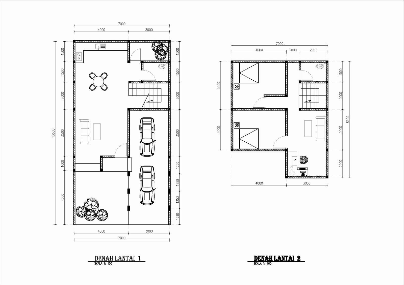27+ Desain Rumah Minimalis 2 Lantai Ukuran 7x9
