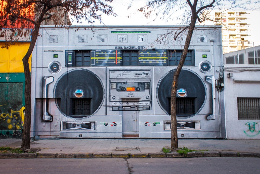 Calle Chile Wall Art BoomBox