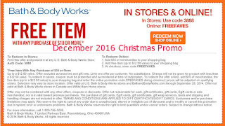 free Bath And Body Works coupons december 2016 free Bath And Body Works coupons december 2016