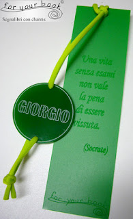 SEGNALIBRO ELASTICO CIONDOLO PLEXIGLAS INCISO SEGNALIBRO ELASTICO CIONDOLO PLEXIGLAS INCISO
