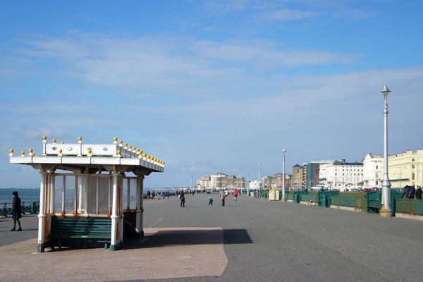 brighton seafront front mer