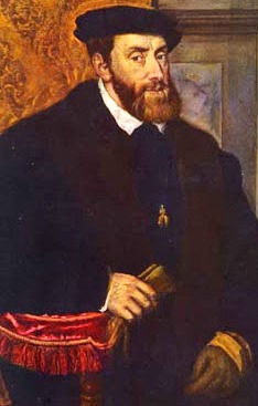 Carlos I de España y V del Sacro Imperio Romano Germánico Retrato de Carlos I a colores