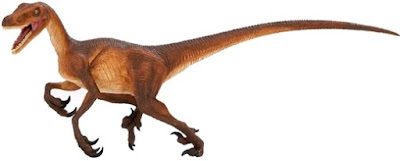 Velociraptor Imagen de un Velociraptor enojado