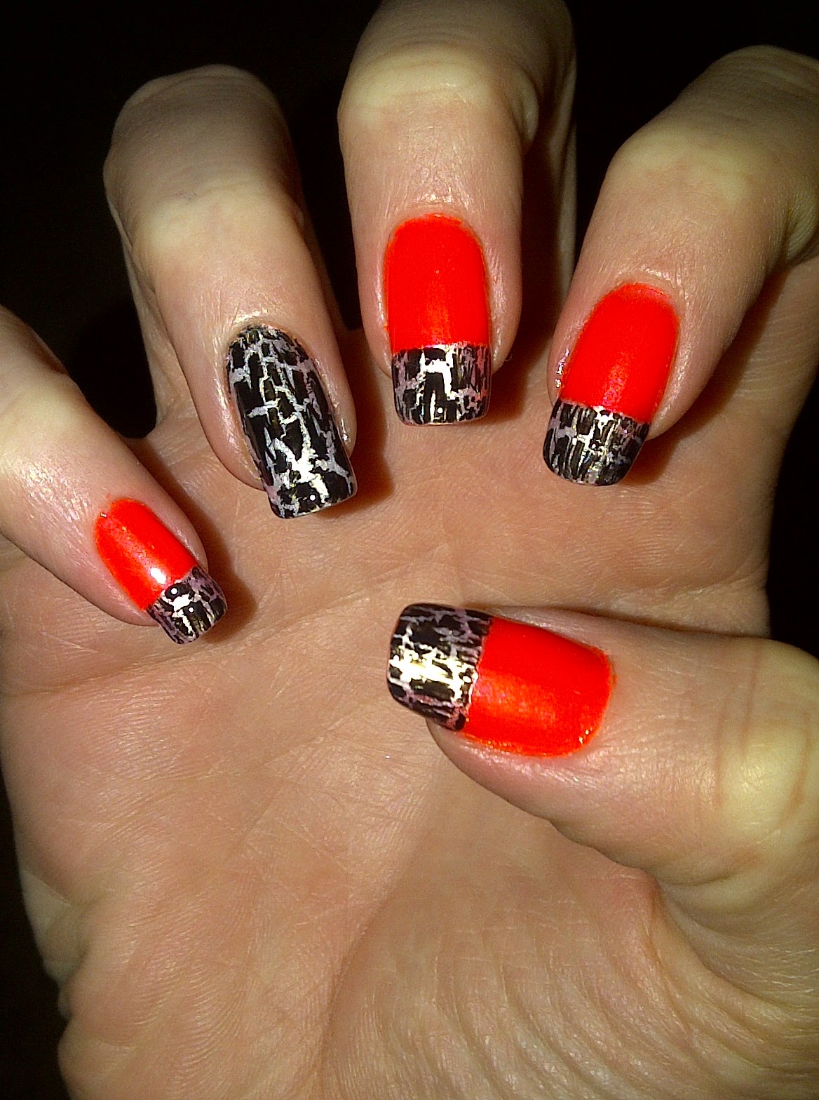 Nail Creations by Erin and Sam Crackle Paint