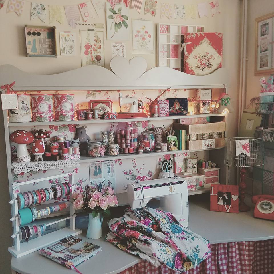Sew a little love: Sewing corner revisited...