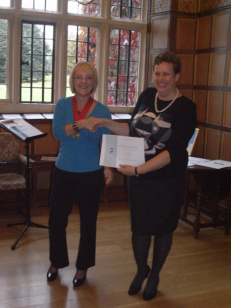 First Quilting Steps Toastmasters International Area 22 Humourous and