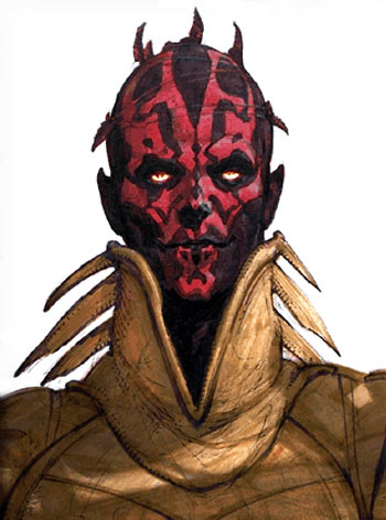 See 'Star Wars' Darth Maul's Secret Origins In Ian McCaig's Concept Art