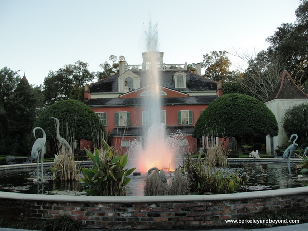 garden fountain at Houmas House Plantation and Gardens in Darrow, Louisiana garden fountain at Houmas House Plantation and Gardens in Darrow, Louisiana