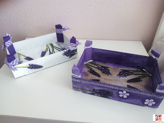 reciclando cajas de fruta