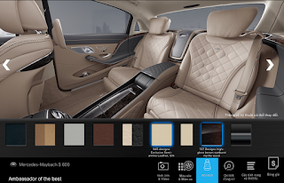 Màu nội thất ốp gỗ Designo Sunburst Myrtle màu Nâu bóng Mercedes Maybach S600 2015 Nội thất Mercedes Maybach S600 2015 màu Vàng Silk (965)