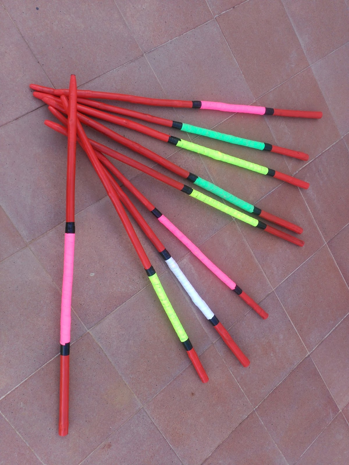 físicamenteactivos Cómo hacer Jabalinas Escolares en