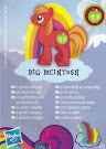 My Little Pony Wave 9 Big McIntosh Blind Bag Card