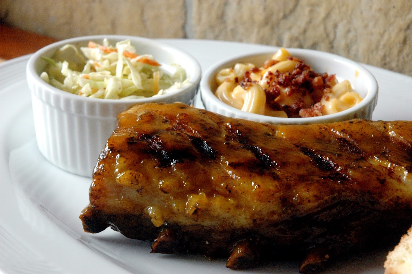 DUDE FOR FOOD: Striking Gold: The New Carolina Gold Pork Ribs from Racks