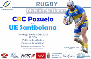 Horarios divisiones honor abril