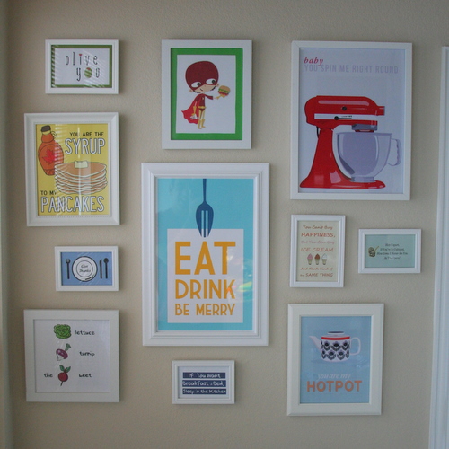 The Paper Heart Studio: Free Printable Kitchen Wall Art